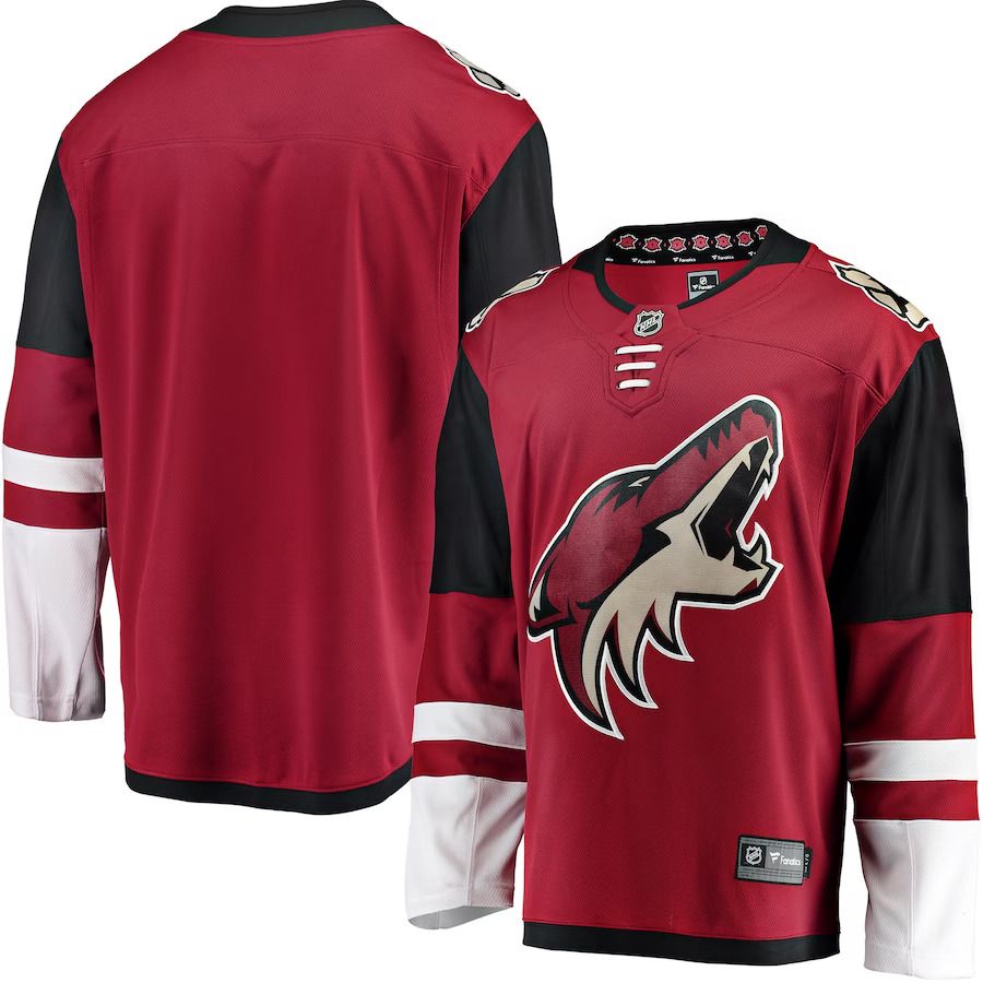 Men Arizona Coyotes Fanatics Branded Red Breakaway Home NHL Jersey->women nhl jersey->Women Jersey